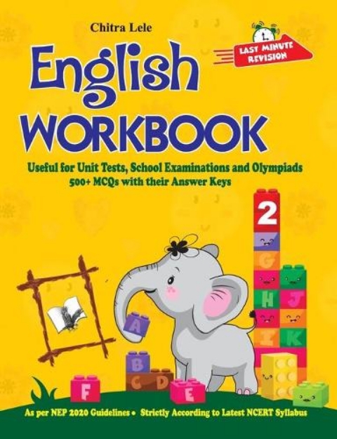 Picture of English Workbook Class 2: Useful for Unit Tests, School Examinations & Olympiads