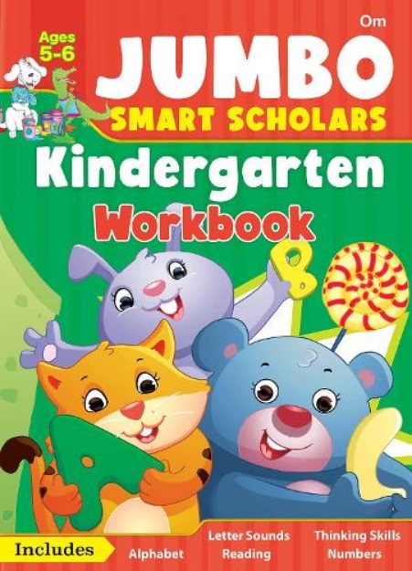Picture of Jumbo Smart Scholars Kindergarten Workbook