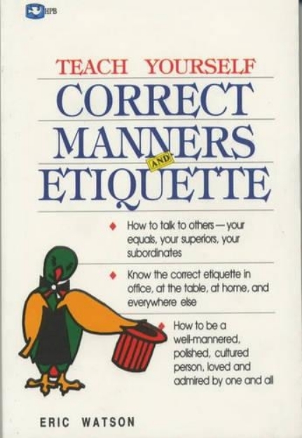 Picture of Correct Manners and Etiquette