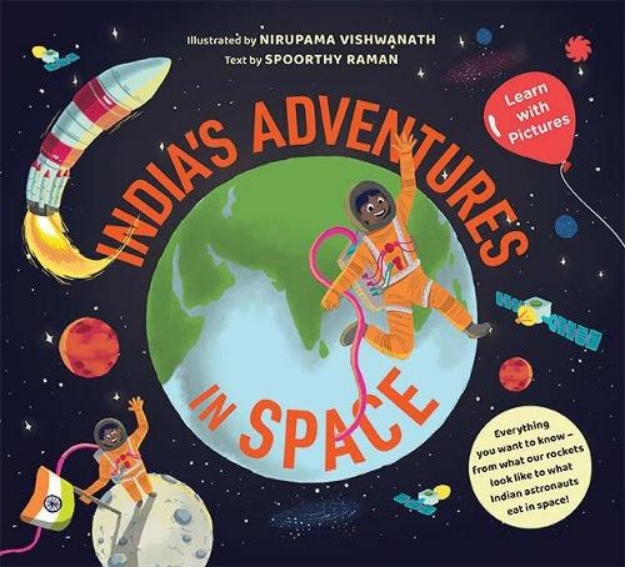 Picture of India's Adventures in Space: Learn with Pictures