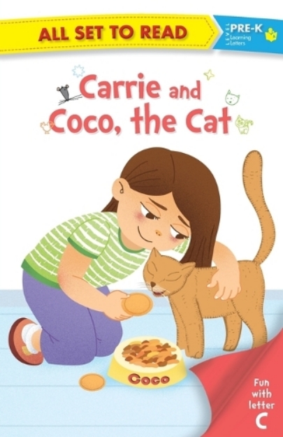 Picture of All Set to Read Fun with Latter C Carrie and Coco the Cat