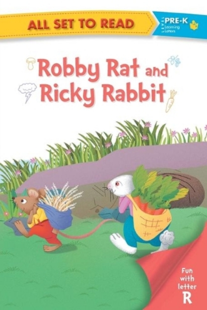 Picture of All Set to Read Fun with Latter R Robby Rat and Ricky Rabbit