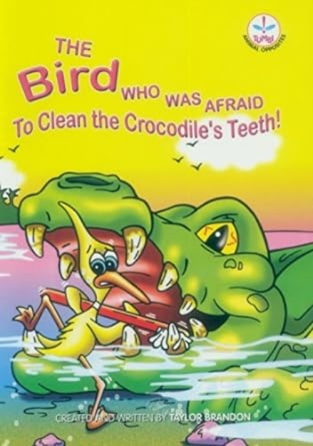 Picture of Bird Who Was Afraid to Clean the Crocodile's Teeth!