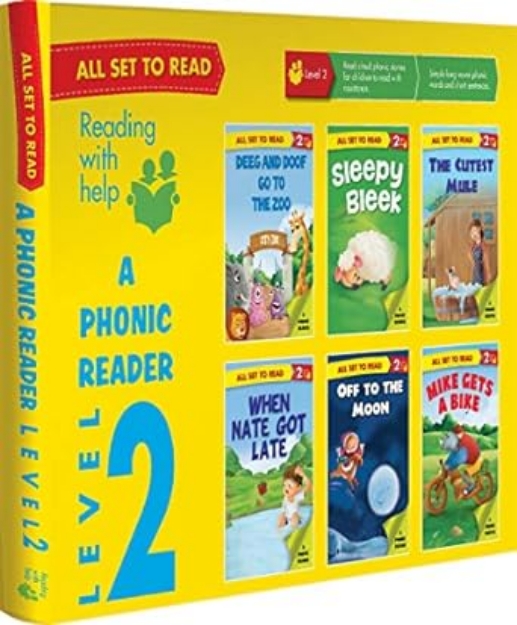 Picture of All Set to Read a Phonics Reader Level 2: Box set