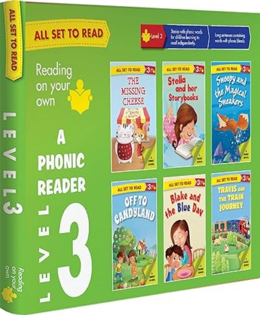 Picture of All Set to Read a Phonics Reader Level 3: box set